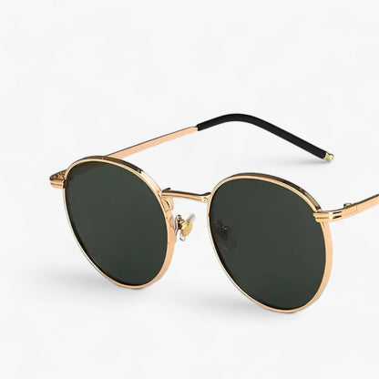 Unisex-designerglasögon med runda glas – Nova