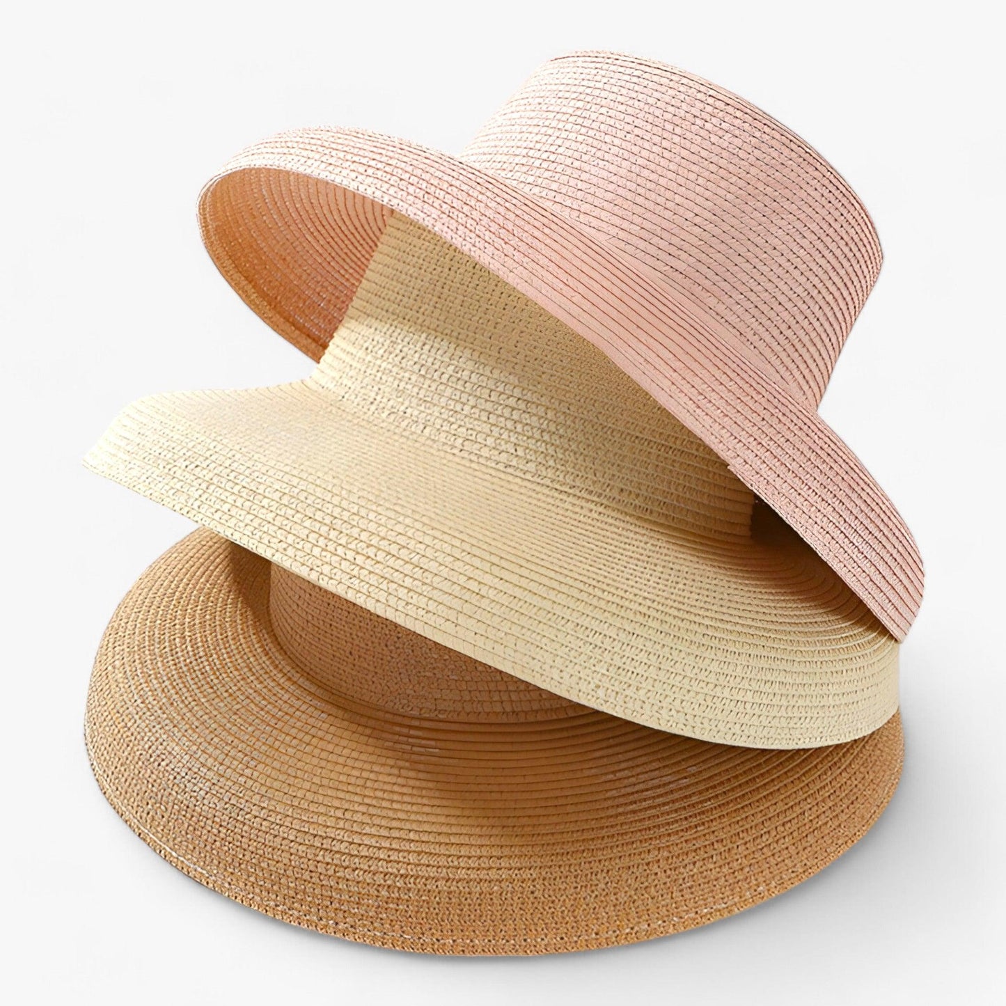 Vidare dam sommarhatt i lätt panama-stil – Belinda