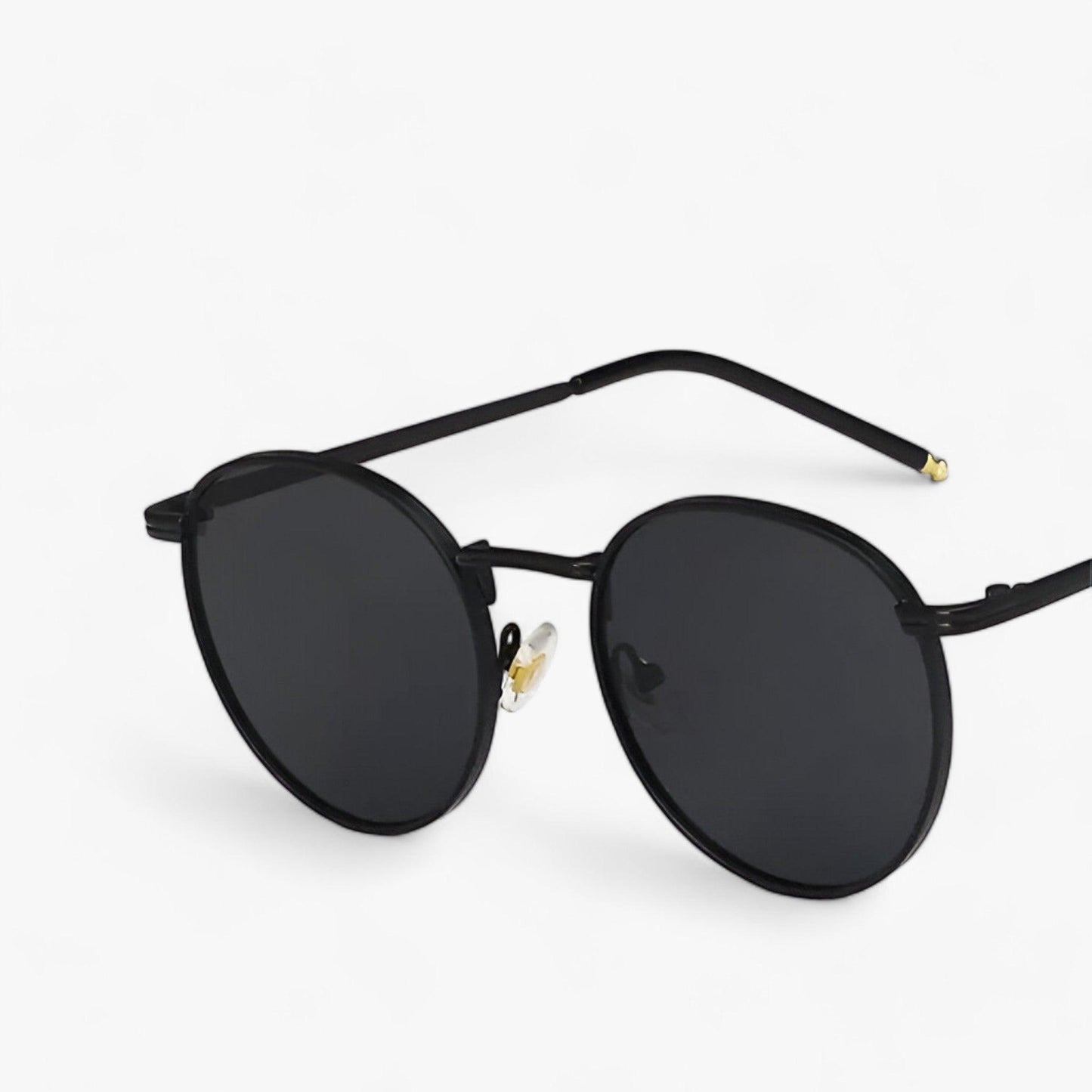 Unisex-designerglasögon med runda glas – Nova