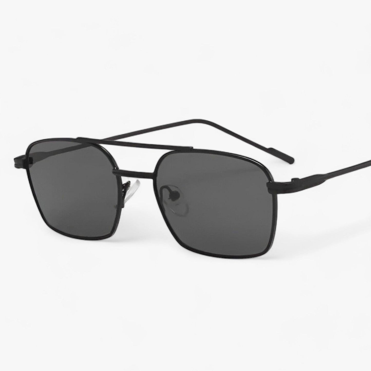 Vintage unisex solglasögon med dubbelbro – Aero