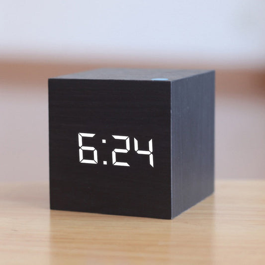 Digital LED-väckarklocka – CubeGlow