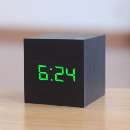Digital LED-väckarklocka – CubeGlow
