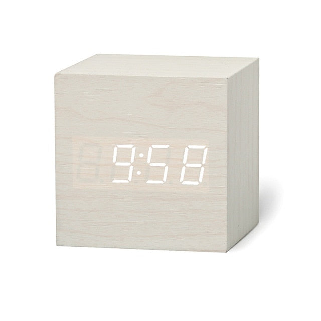 Digital LED-väckarklocka – CubeGlow