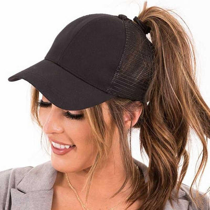 Ponytail Cap med extra öppning – SkyShield