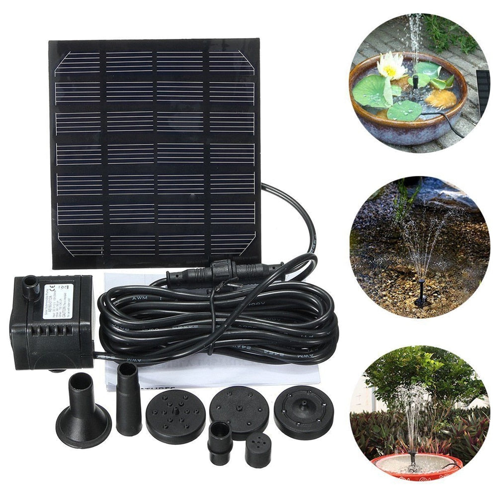 Solsprinkler för damm & fågelbad – Solaflow