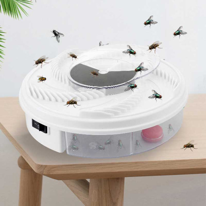 Elektrisk flugfångare med vridssystem – BuzzTrap