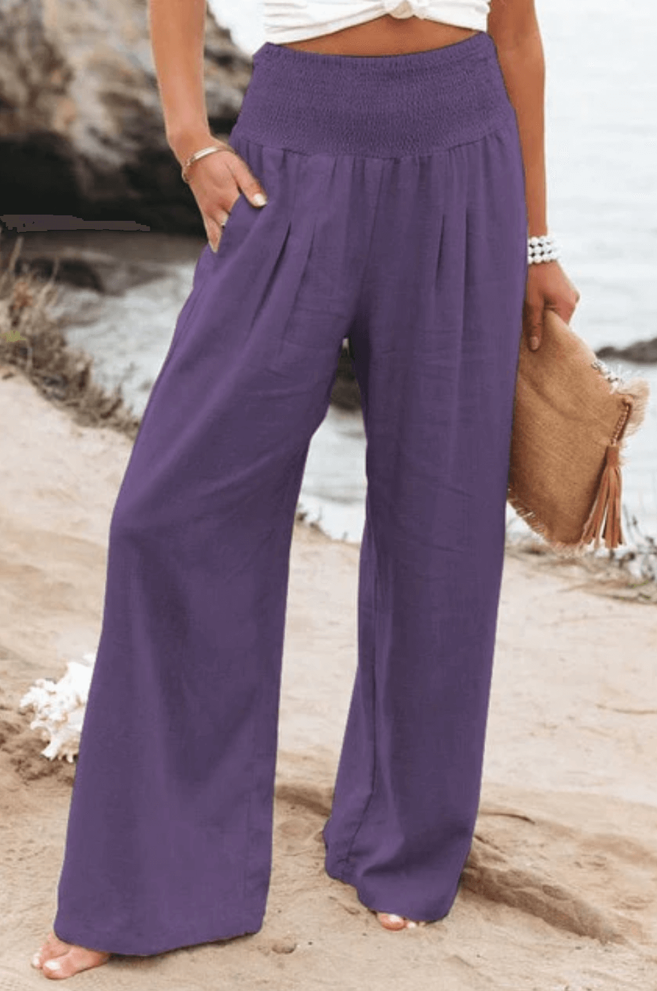 Elegant Palazzo-byxor med Boho-känsla – Yasmin