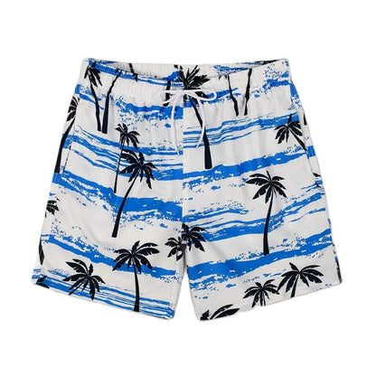 Herr Casuella Sommarshorts | Palm Design