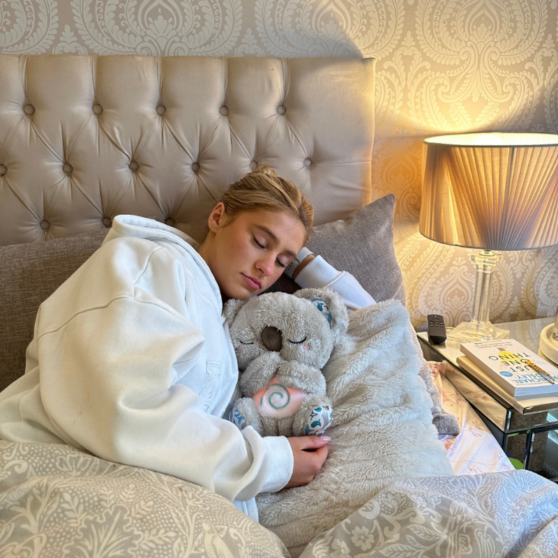 Lugnt mjukisdjur med andningsrytm och sömnljud – Snoozie