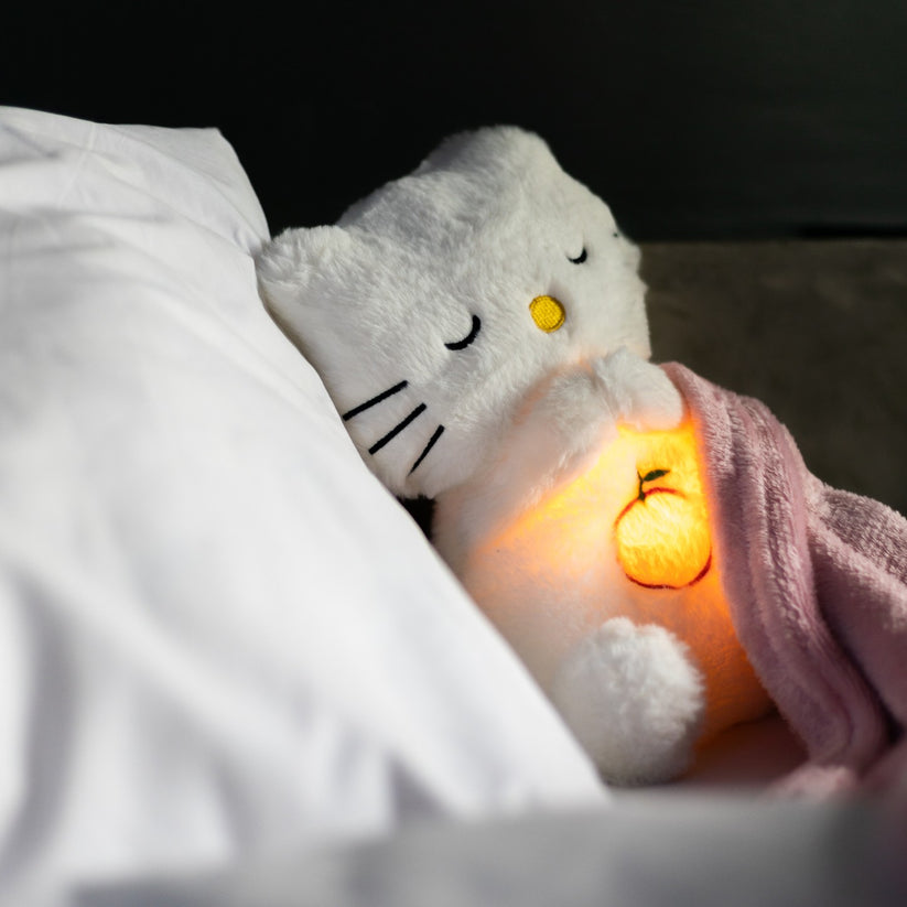 Lugnt mjukisdjur med andningsrytm och sömnljud – Snoozie