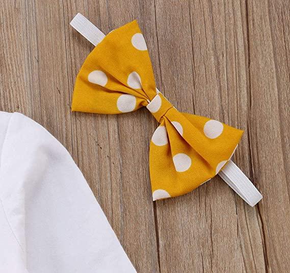Babyoutfit med text och volangbyxor – Höstunderverkset