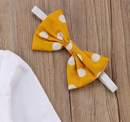 Babyoutfit med text och volangbyxor – Höstunderverkset