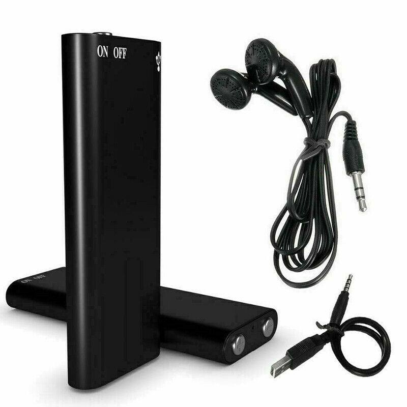 Mini-diktafon med 8GB lagringsutrymme och U-diskfunktion – Vokaro
