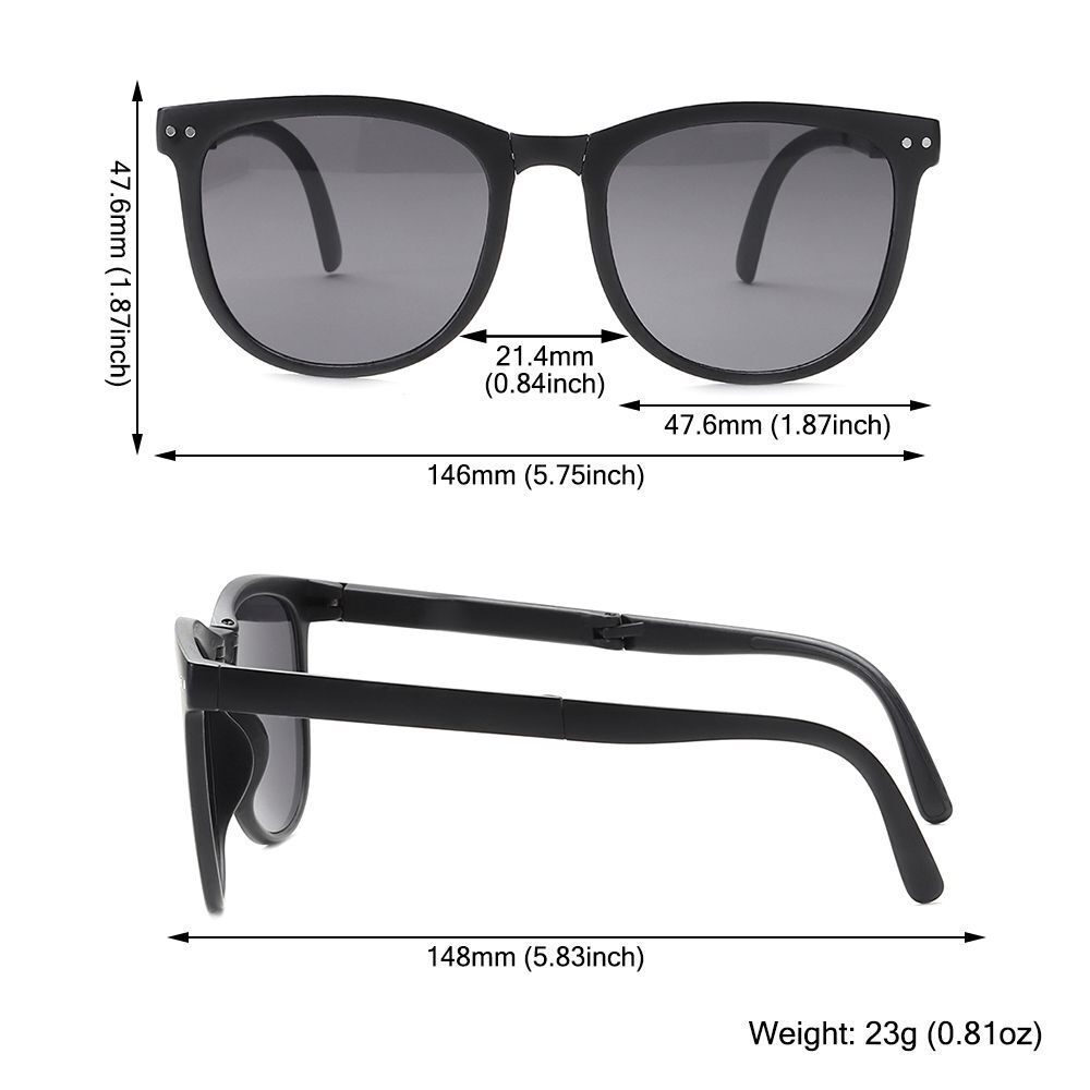 Schwarze Sonnenbrille, Unisex, UV-Schutz, Kunststoff, Maße: 148mm Breite, 47.6mm Höhe.