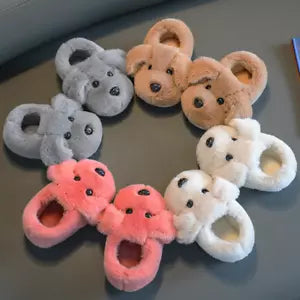 Barntofflor med valpdesign – PuppyPaws