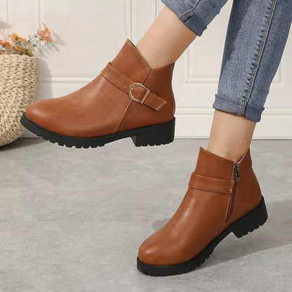Damskor i höststövlar med ergonomisk sula – Alessia