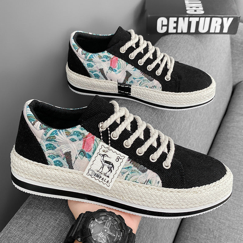 Herr Aztek-sneakers – Mateo höstedition