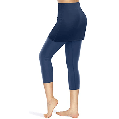 Höstliga rockleggings med praktiska sidofickor – Mireille