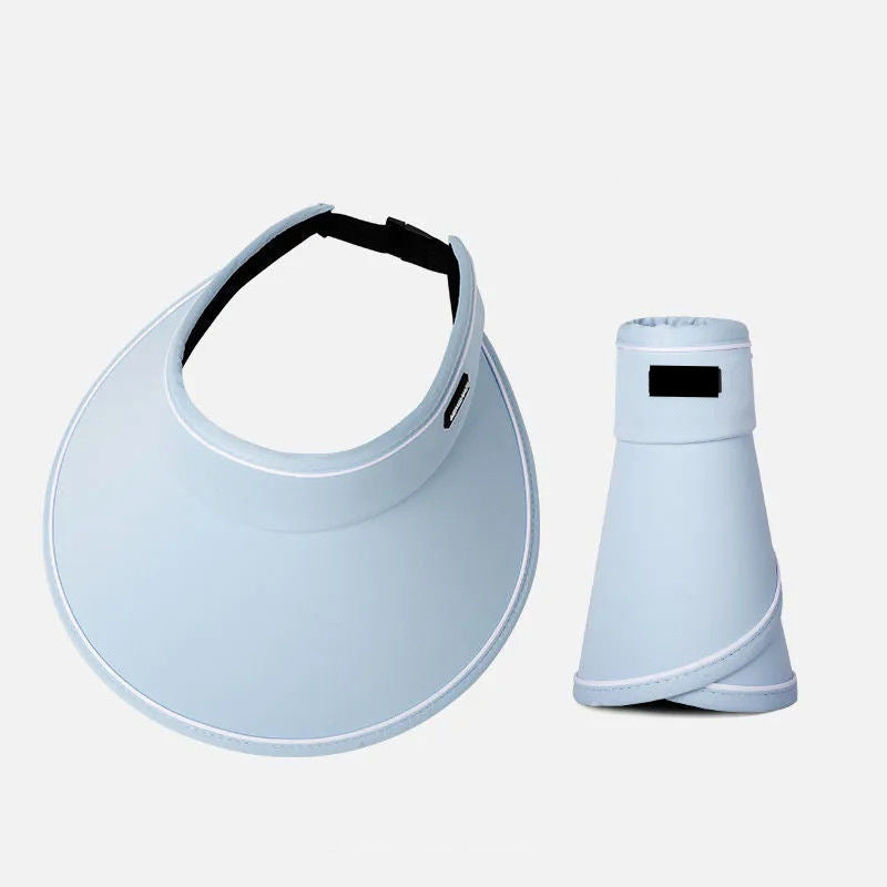 Trendig rullande solhatt med extra skydd – FoldSun Pro