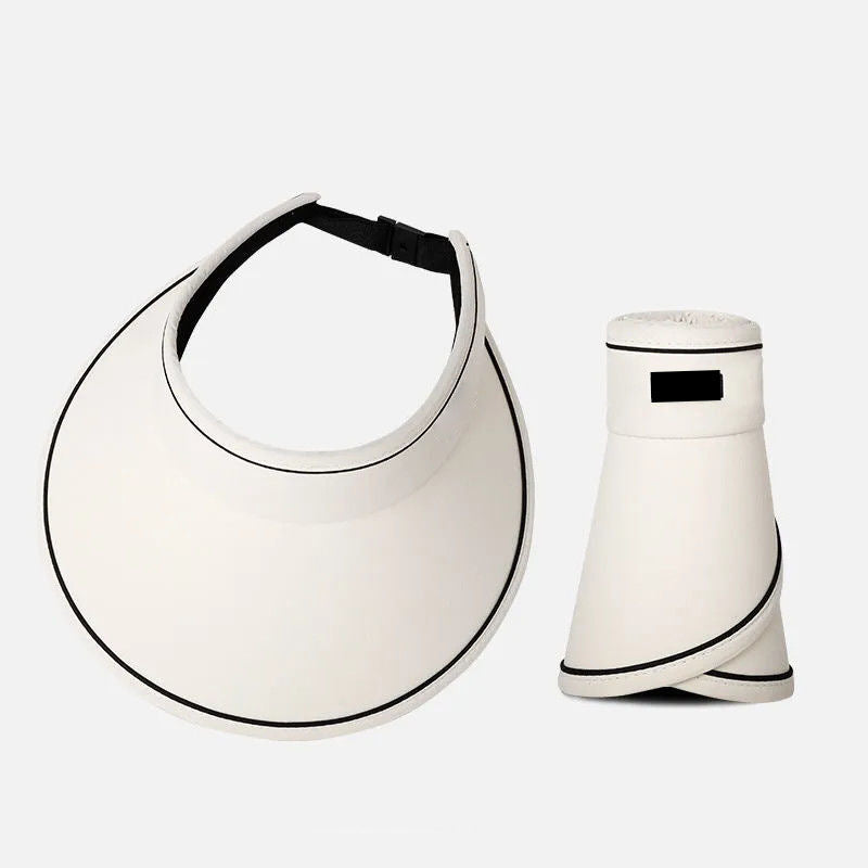 Trendig rullande solhatt med extra skydd – FoldSun Pro