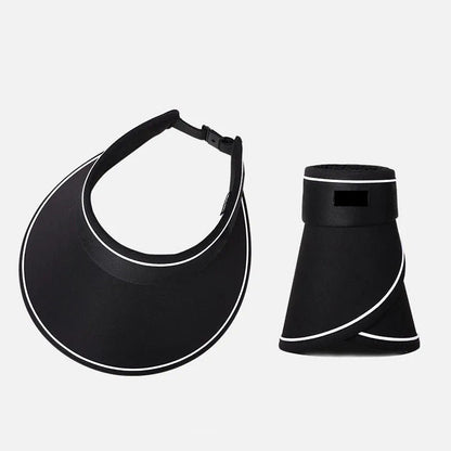 Trendig rullande solhatt med extra skydd – FoldSun Pro