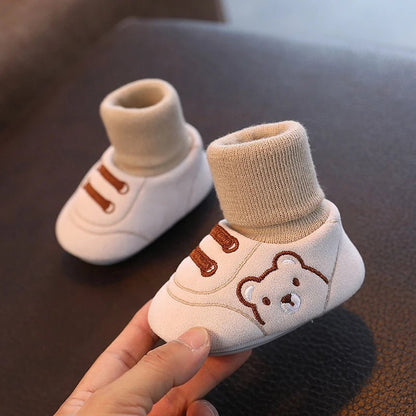 Varma vinterbabyskor med plyschfoder – Vintermagi SnuggleBoots (Köp 1, få 1 gratis)