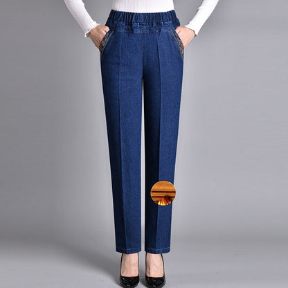 Push-up Jeans - Ella med varmt foder och perfekt passform!