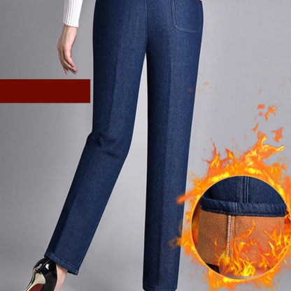 Push-up Jeans - Ella med varmt foder och perfekt passform!