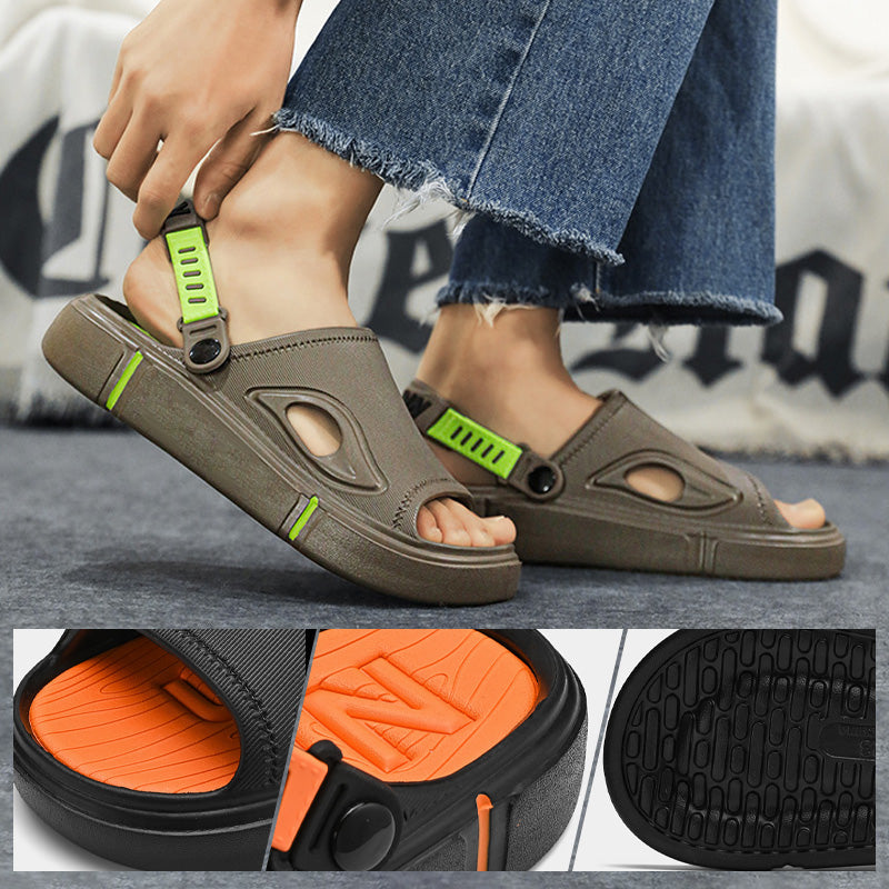 Halkfria herrstrandflip-floppar – Rafael