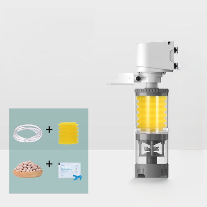 Tyst elektrisk akvariefilter – AquaSilence