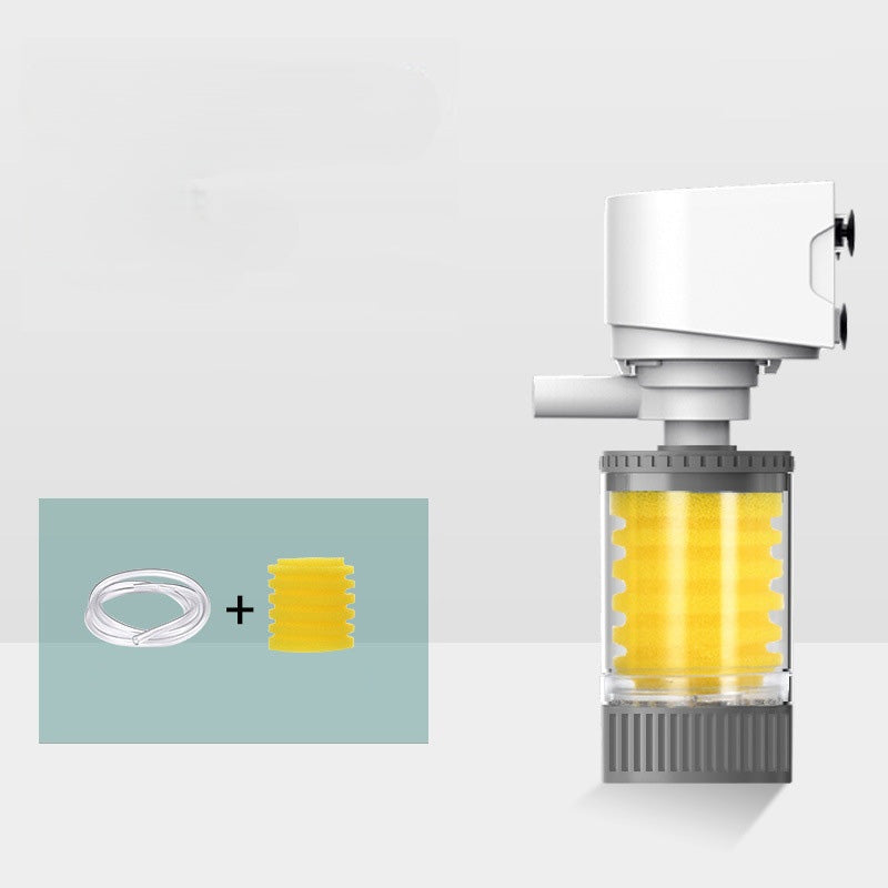 Tyst elektrisk akvariefilter – AquaSilence