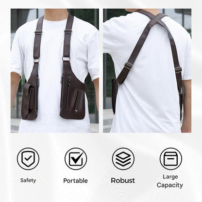 Stöldsäker axelväska för män – ShadowCarry Pro