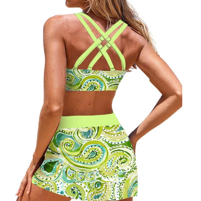 Stiligt bikiniset med kjol – Elena