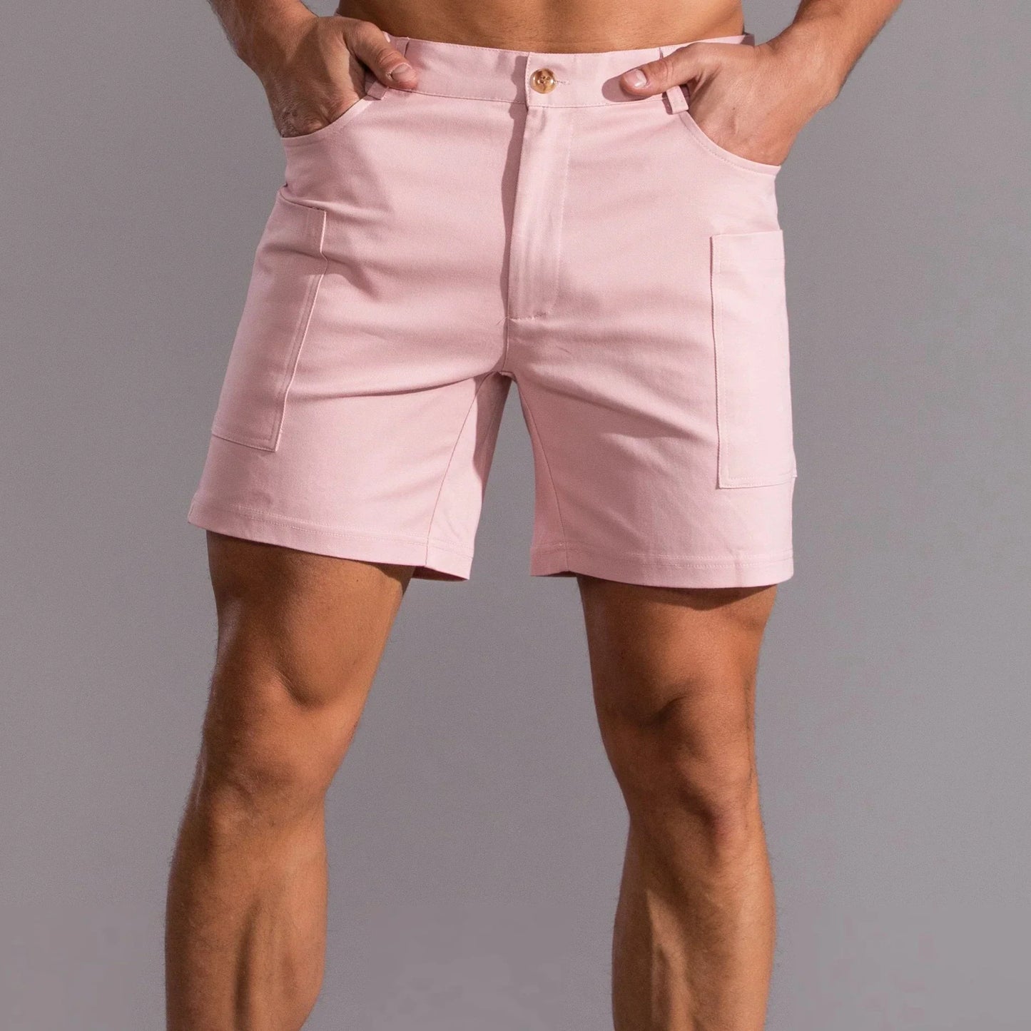 Herrar Utility-shorts i stretchbomullsmix – Finn