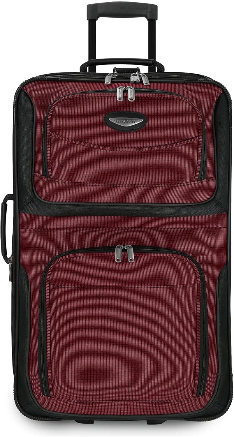 8-delars softshell-resväskeset med packningskuber och TSA-lås – TravelMax