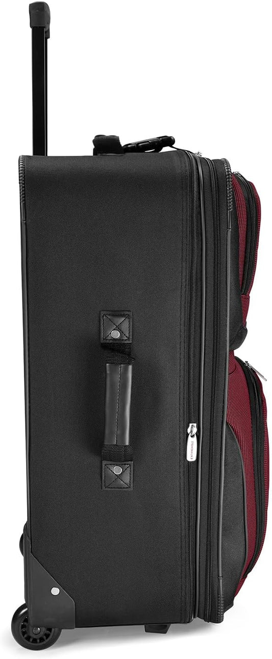 8-delars softshell-resväskeset med packningskuber och TSA-lås – TravelMax