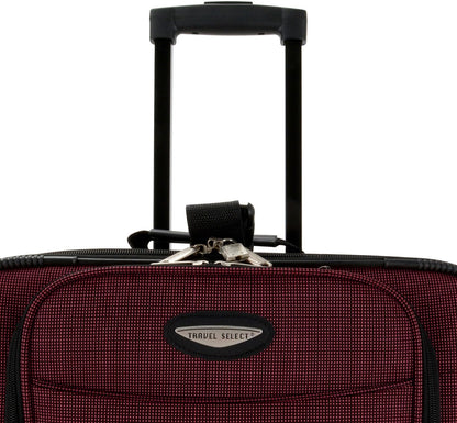 8-delars softshell-resväskeset med packningskuber och TSA-lås – TravelMax