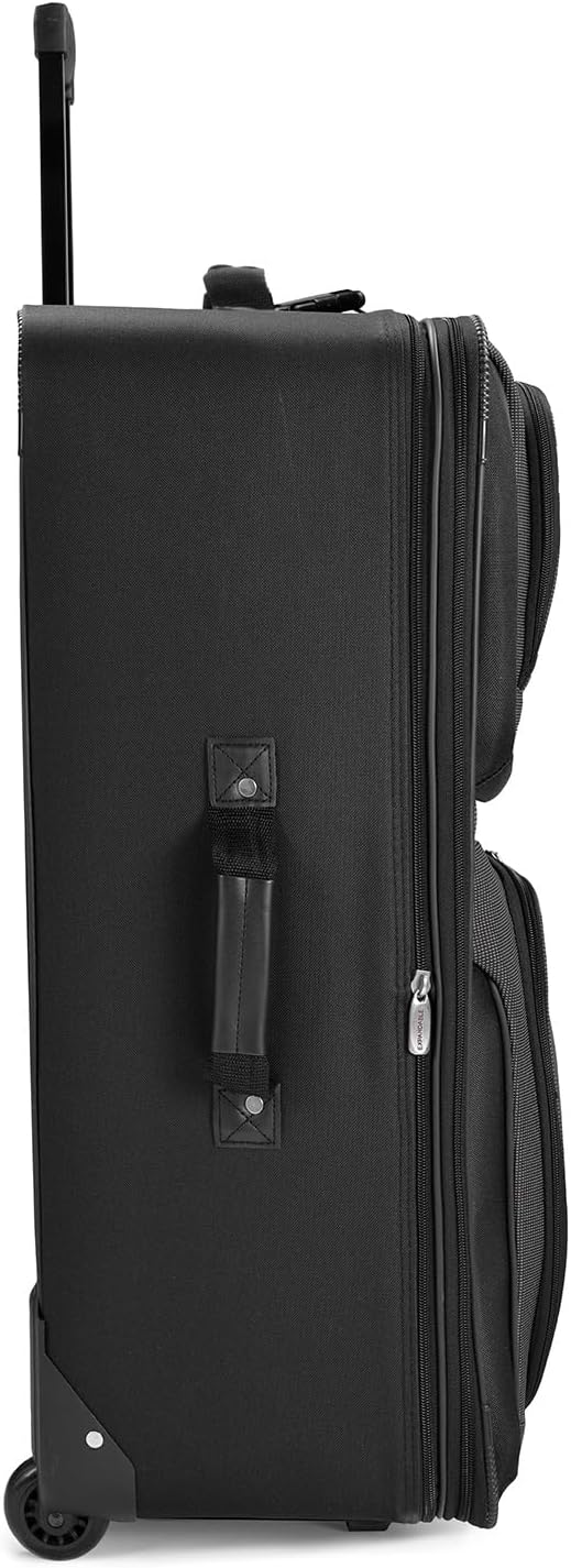 8-delars softshell-resväskeset med packningskuber och TSA-lås – TravelMax