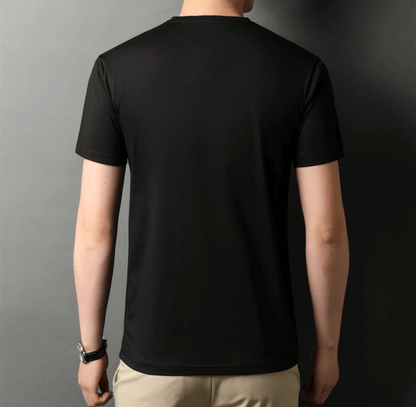 Slim Fit V-ringad T-shirt herr – Bekväm & vardaglig – Jonas
