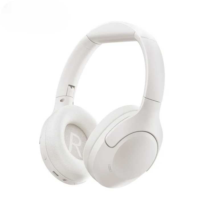 Trådlösa over-ear-hörlurar med hybrid-ANC, 40 mm-element och 60 timmars batteritid – SoundNova