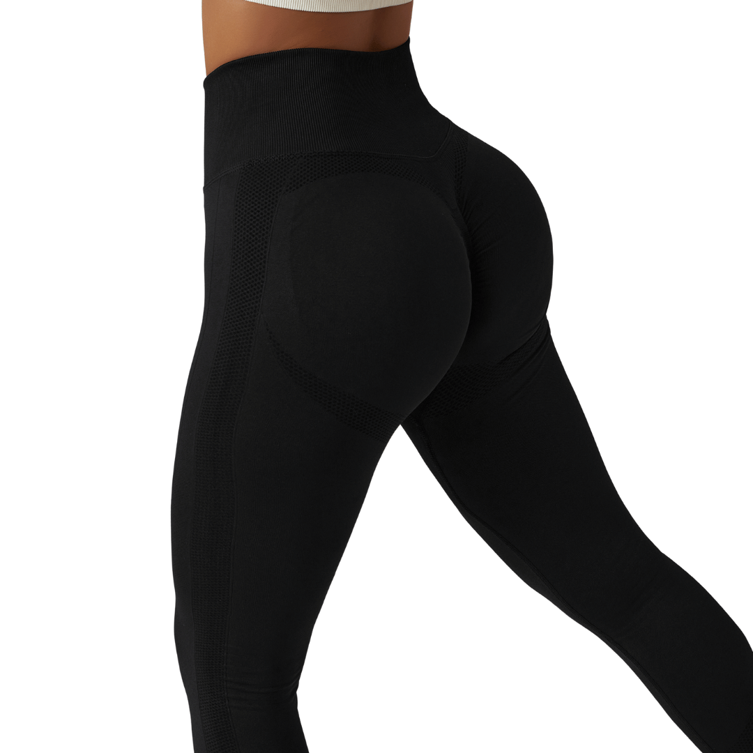 Dam-sportleggings med hög midja – FlexFit